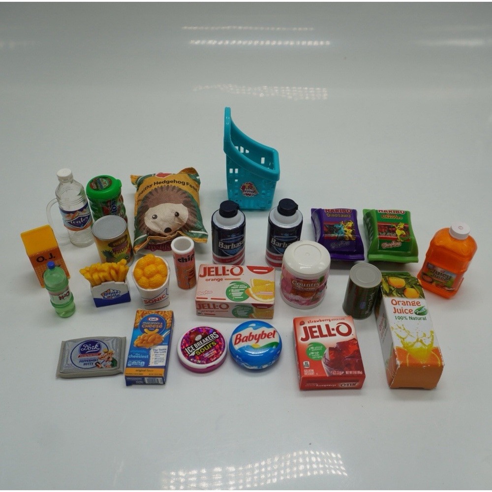 ZURU Mini Brands Mixed Toy Lot Plastic Food Grocery Candy Figures